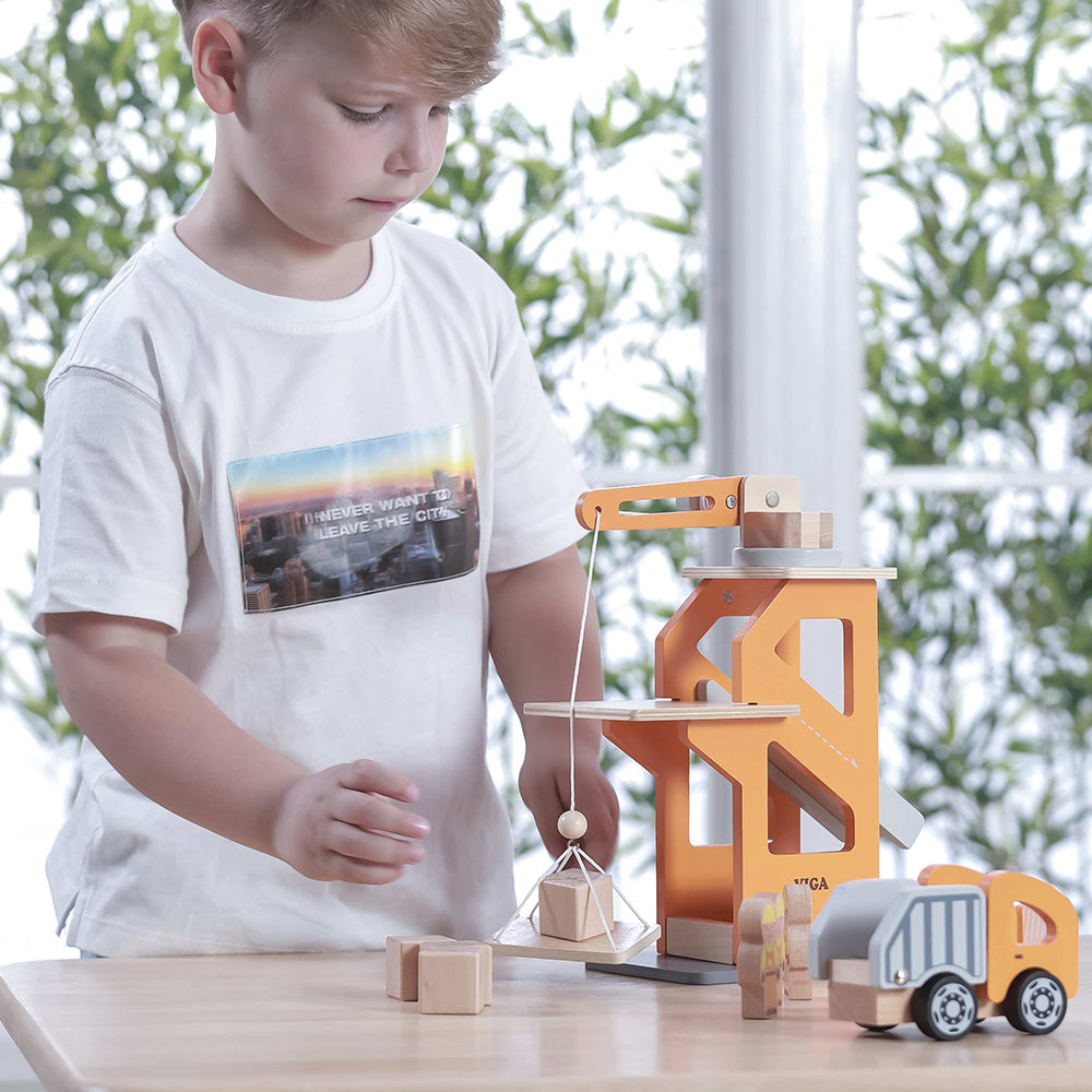 Crane Construction Vehicle