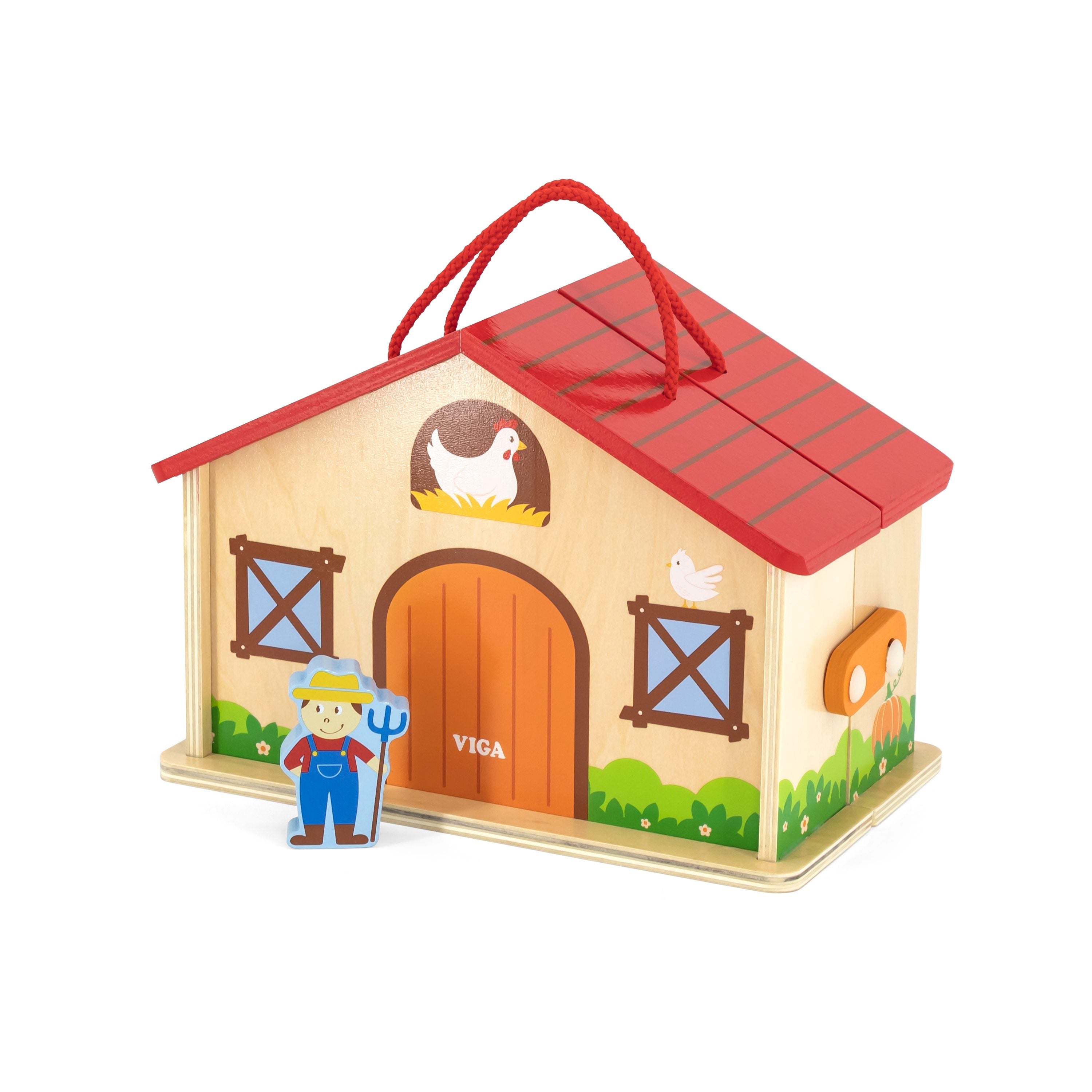 Foldable Farmhouse Playset