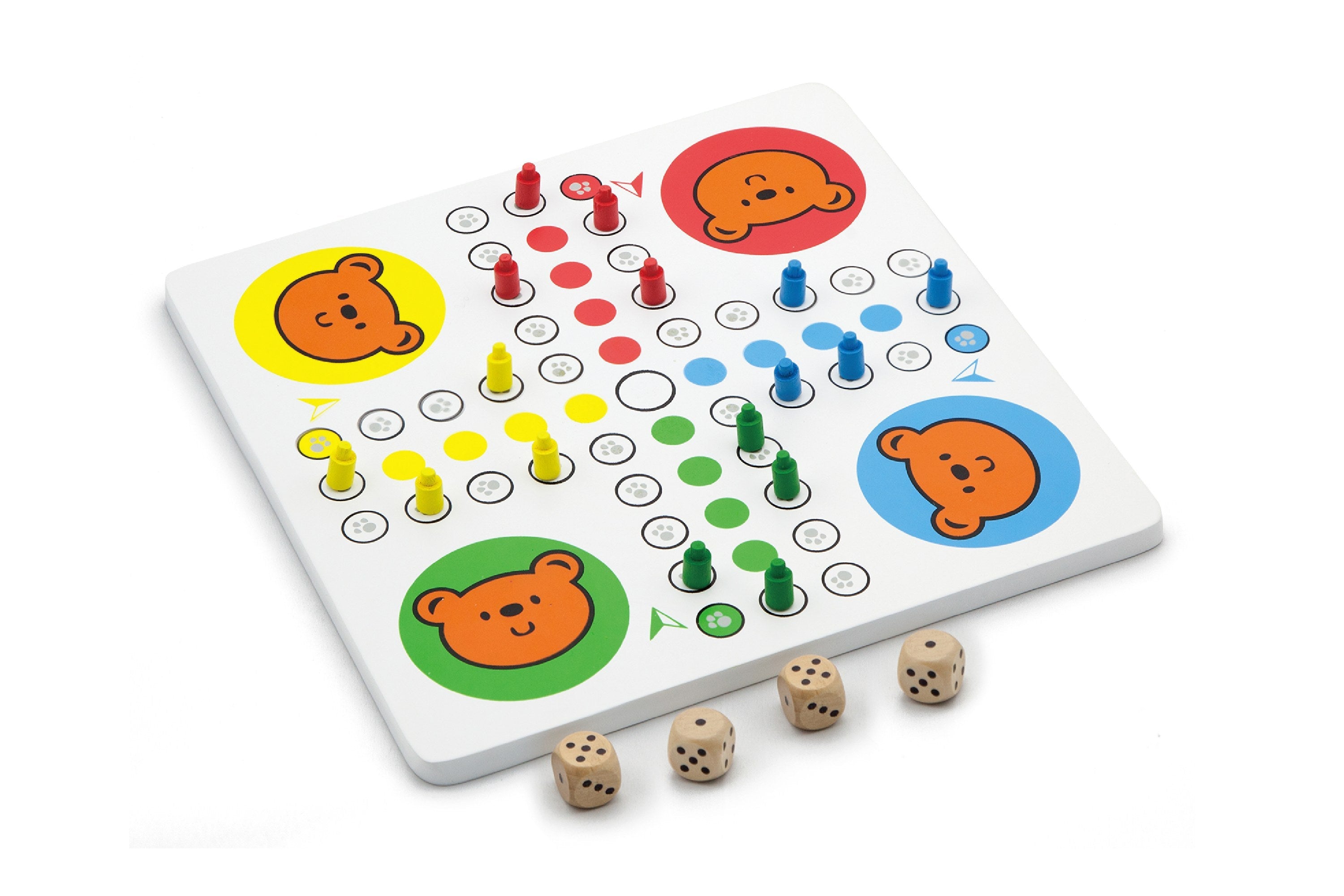 Pegboard Ludo Set