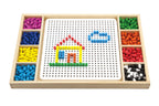 Pegboard Ludo Set