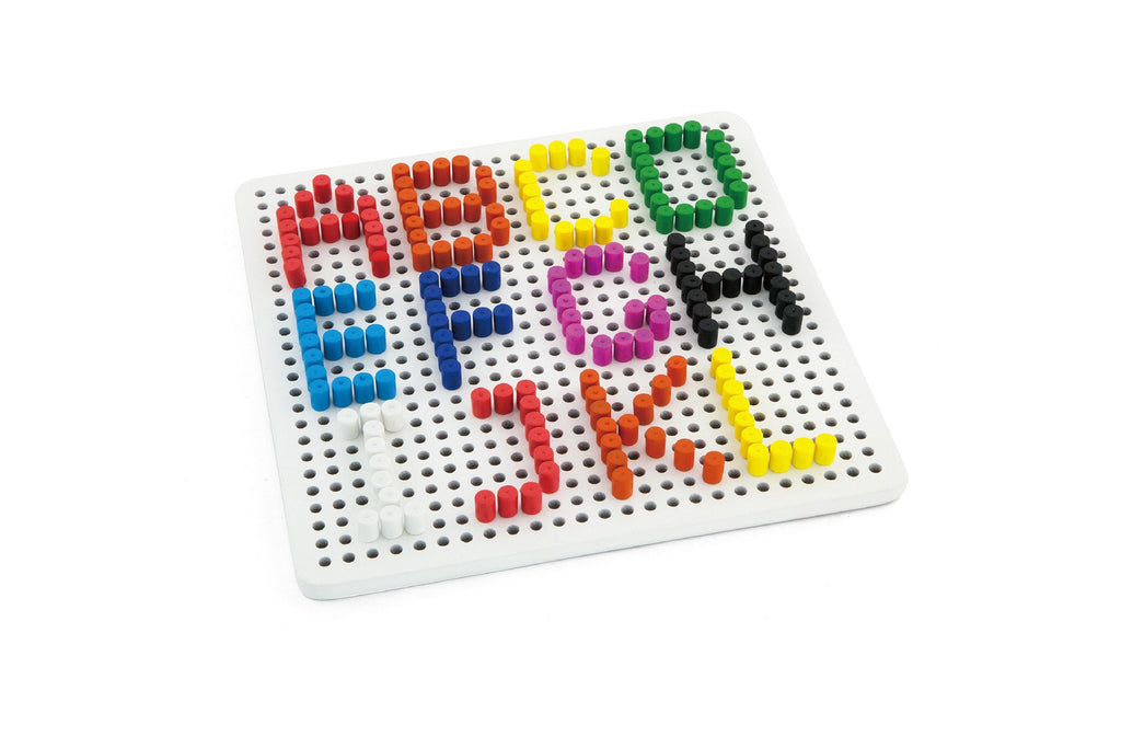 Pegboard Ludo Set