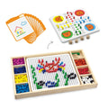 Pegboard Ludo Set